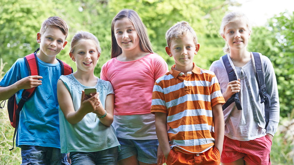 Start walking as a family: kids geocaching